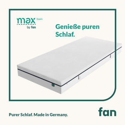 f.a.n. max foam |5-Zonen-Matratze mit Komfortschaum