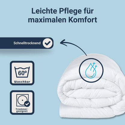 Traumhaft gut schlafen Softline - Steppbett, verschiedene Wärmestufen, Allergikergeeignet