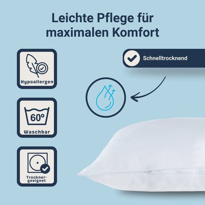 Traumhaft gut schlafen Softline - Steppbett, verschiedene Wärmestufen, Allergikergeeignet