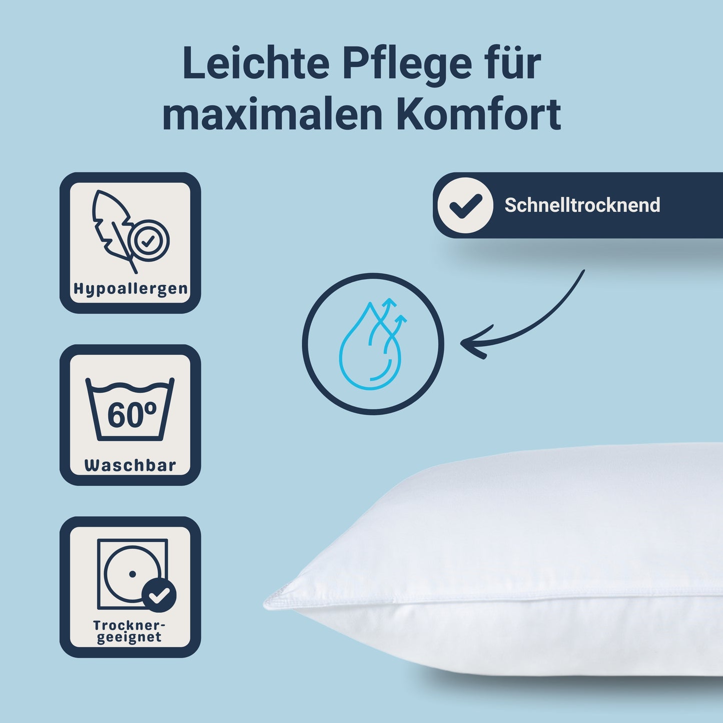 Traumhaft gut schlafen Softline - Steppbett, verschiedene Wärmestufen, Allergikergeeignet