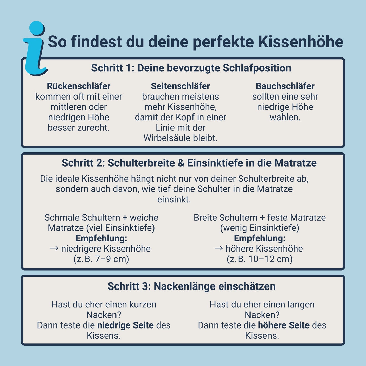 Traumhaft gut schlafen Nackenstützkissen - mit offenporigen Kern aus Gelschaum