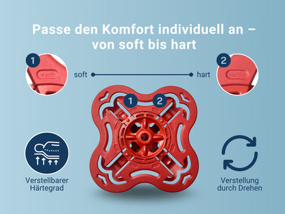 Tellermodule für Tellerlattenrost - im 5er Set, verstellbar in soft oder hart, ideal für Camping