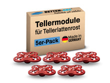 Betten-ABC Tellermodule für Tellerlattenrost 5er-Set