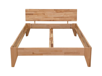 Betten-ABC Massivholzbett Rustica, Kernbuche in Naturoptik, natur geölt