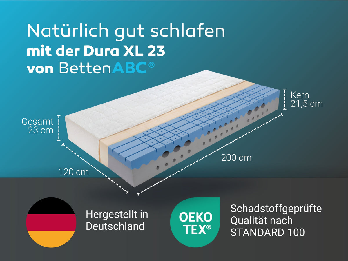 Betten-ABC Dura XL 23 Kaltschaummatratze