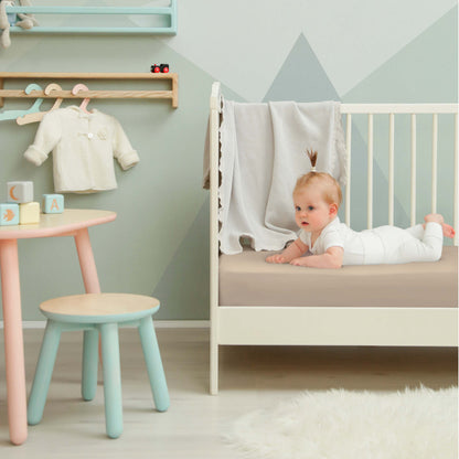 Traumhaft gut Schlafen –Kinder-/Baby Spannbetttuch hochwertige Qualität, trocknergeeignet