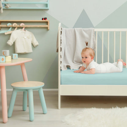 Traumhaft gut Schlafen –Kinder-/Baby Spannbetttuch hochwertige Qualität, trocknergeeignet