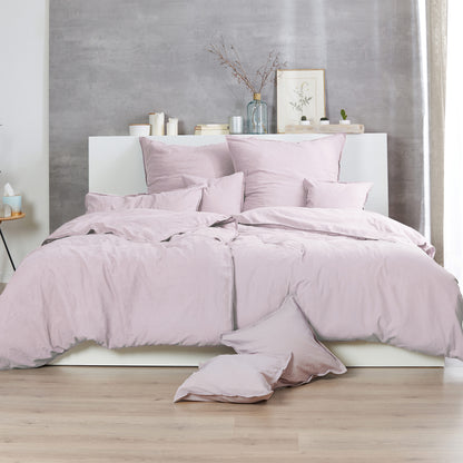 Traumhaft gut schlafen – Stone-Washed-Bettwäsche, 100% Baumwolle, in versch. Farben und Größen
