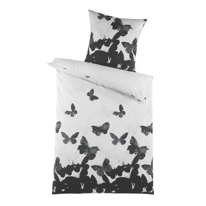 Bettwäsche SCHMETTERLING - Renforcé-Qualität aus 100 % Baumwolle, 135x200 cm