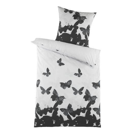 Bettwäsche SCHMETTERLING - Renforcé-Qualität aus 100 % Baumwolle, 135x200 cm