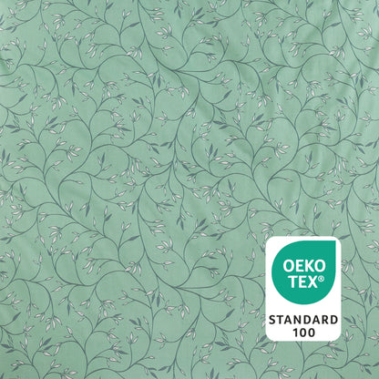Wende-Bettwäsche BLUMEN - Renforcé-Qualität aus 100 % Baumwolle, 135x200 cm