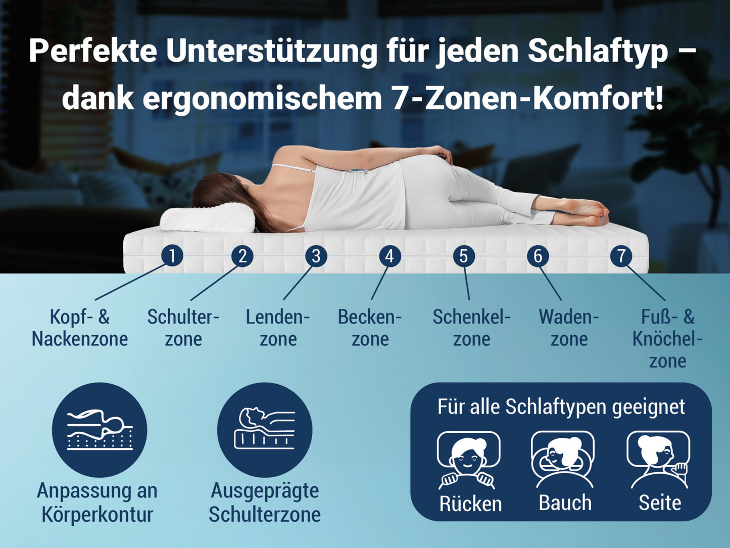 Betten-ABC Dream Spezial Sondermaß Kaltschaummatratze