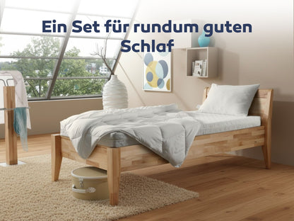 Betten-ABC Kaltschaummatratze + GRATIS Kissen & Decke