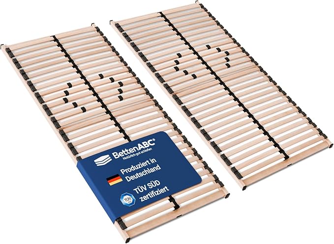 Betten-ABC Max1 NV Lattenrost-Set Selbstmontage 160x200 cm