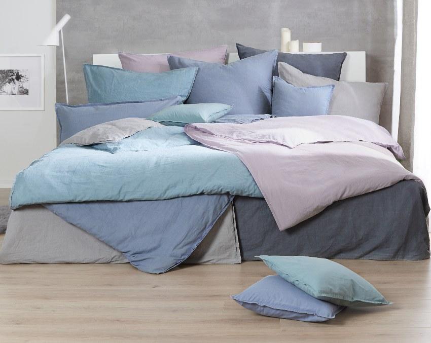 Traumhaft gut schlafen Stone-Washed-Bettwäsche aus 100% Baumwolle, in versch. Farben und Größen