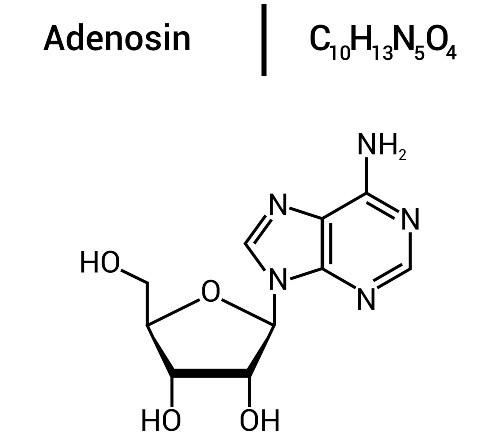 Adenosin, chemische Formel