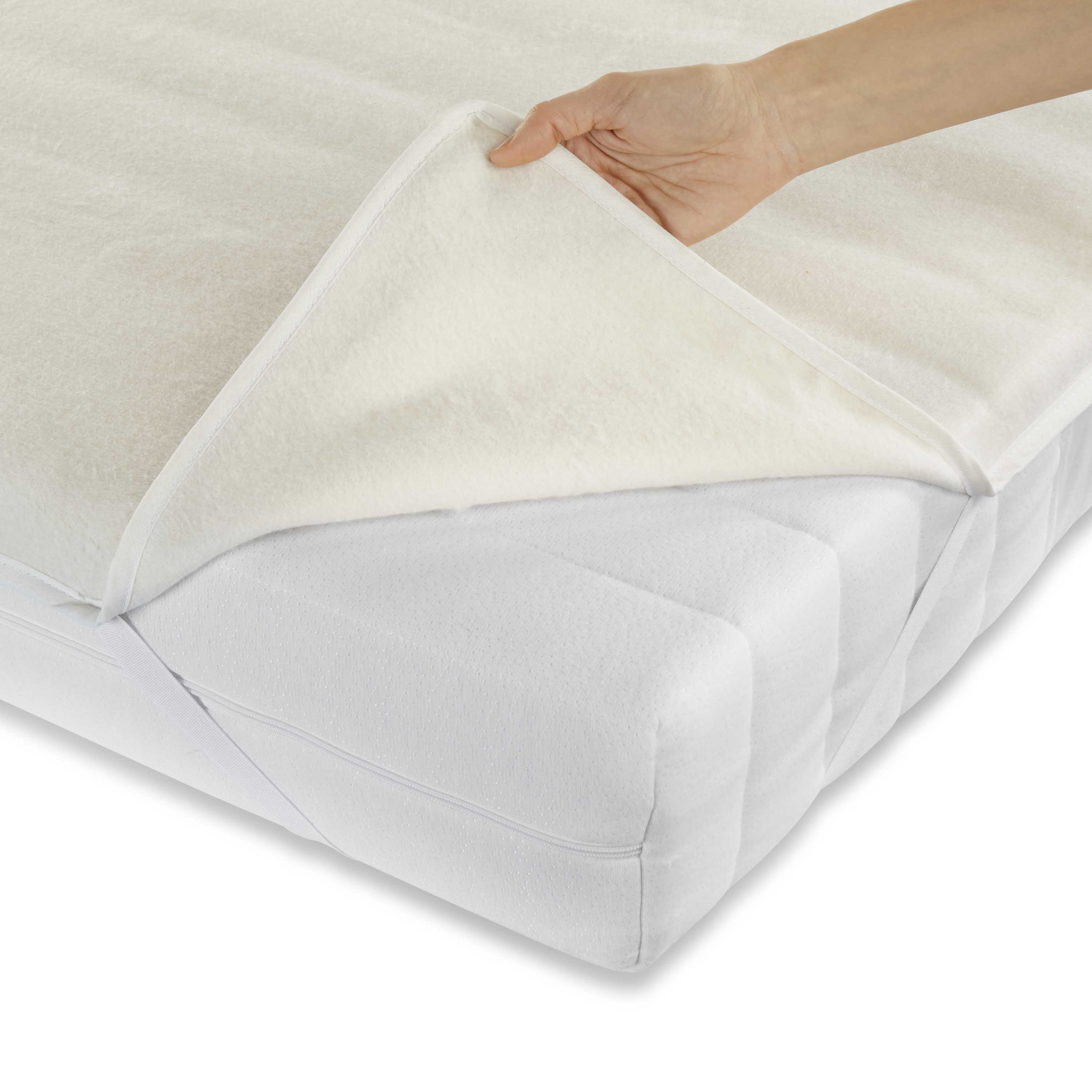 Traumhaft gut schlafen – Molton-Matratzenauflage aus 100% Baumwolle
