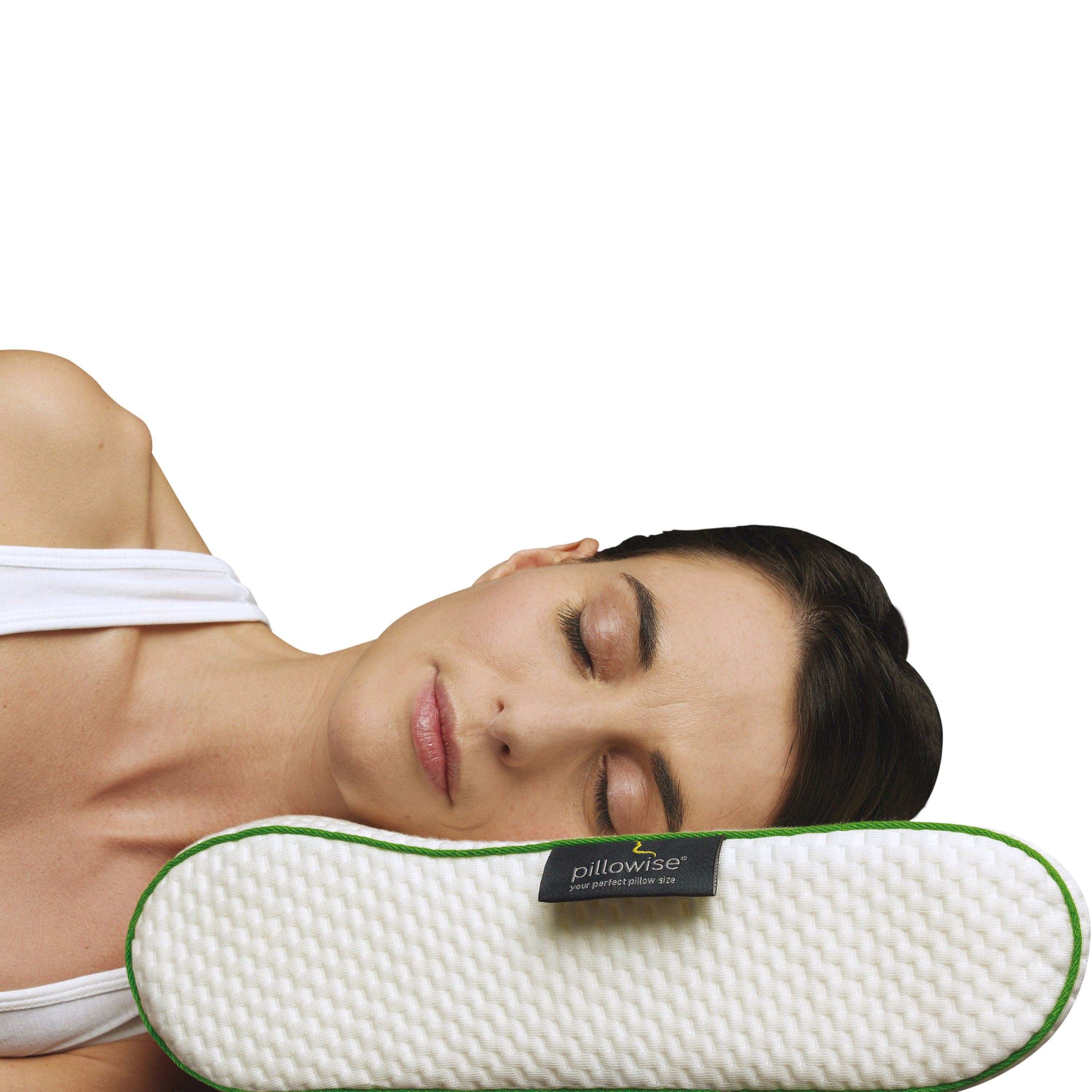 Pillowise Nackenstützkissen – Füllung mit 100% Memory Schaum, Tencel Bezug, waschbar