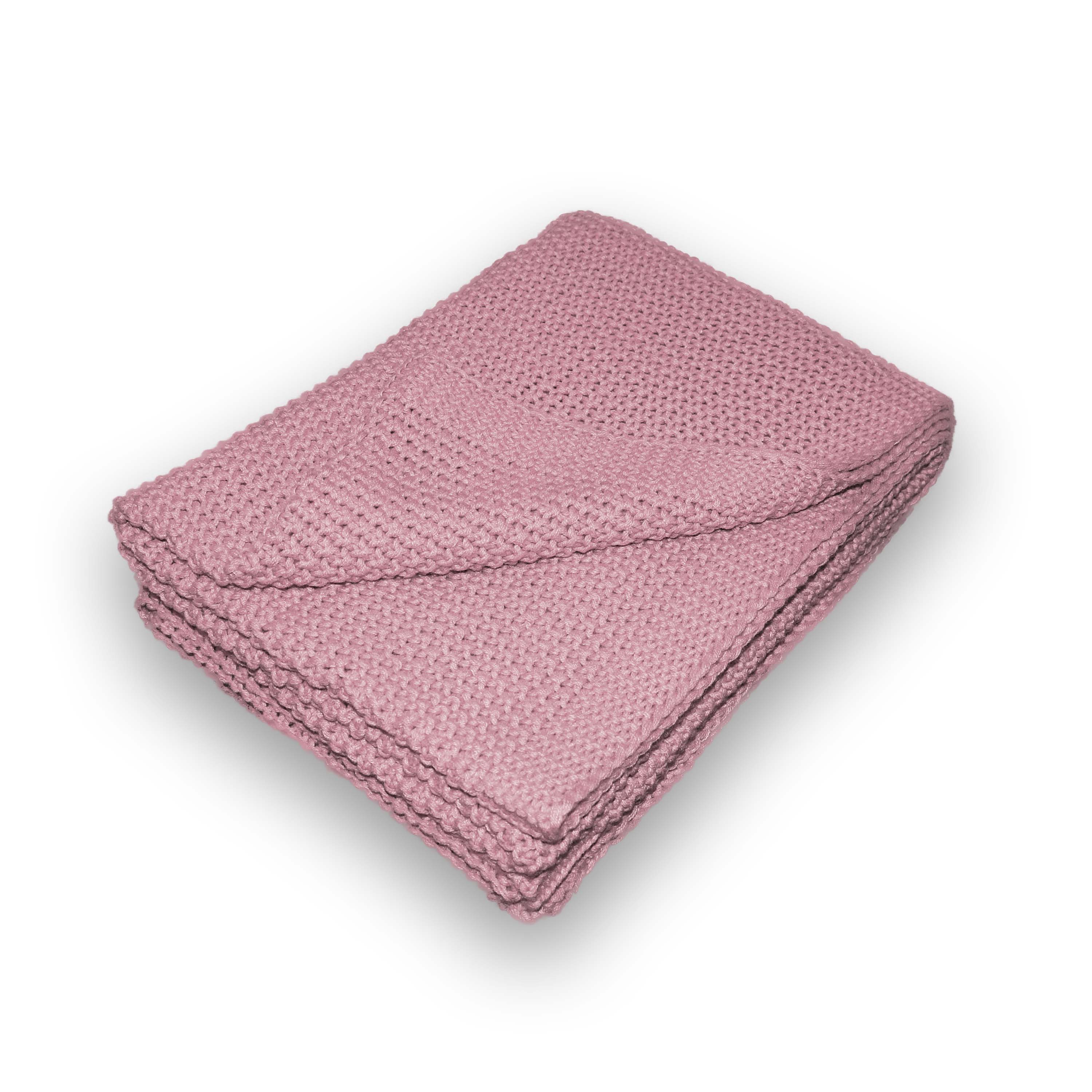 Traumhaft gut schlafen Strickdecke – Kuscheldecke in verschiedenen Farben, 100% Polyester