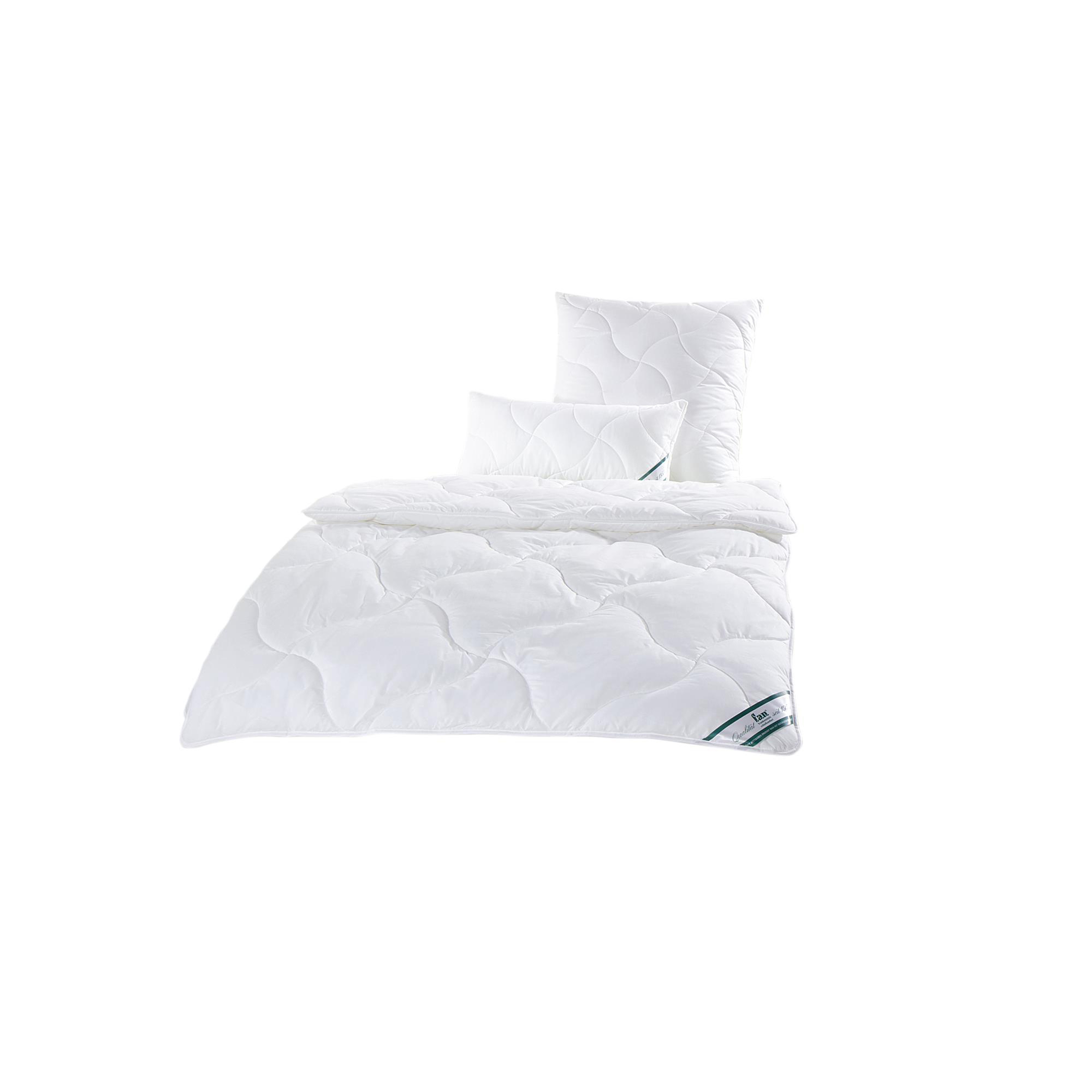 f.a.n. Essential - Hausstaub-Milbenschutz Decke/ Kissen, waschbar und trocknergeeignet