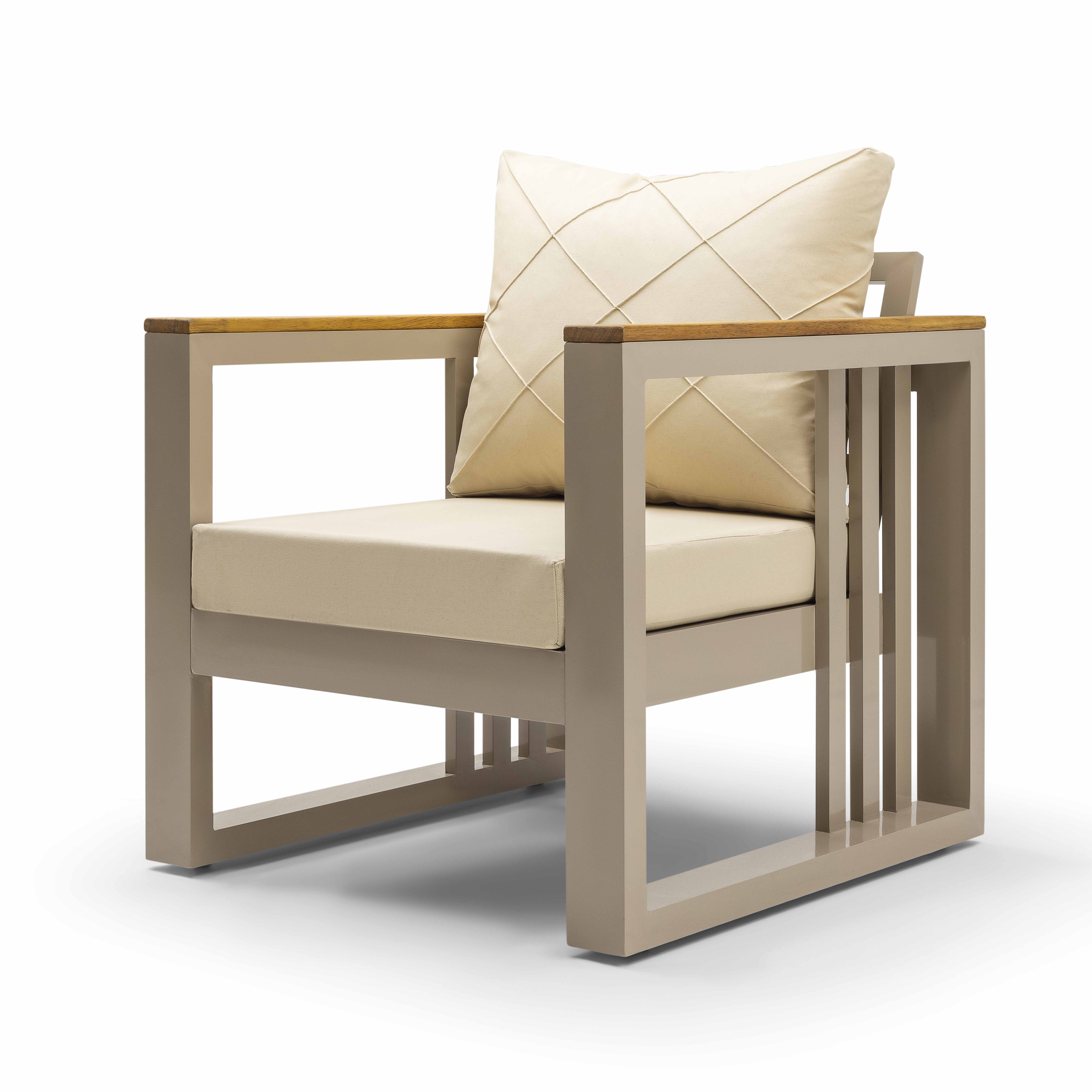 Stilona Royal - Edles Gartenlounge Möbel Set aus pflegeleichtem Aluminium mit hochwertigen Polstern